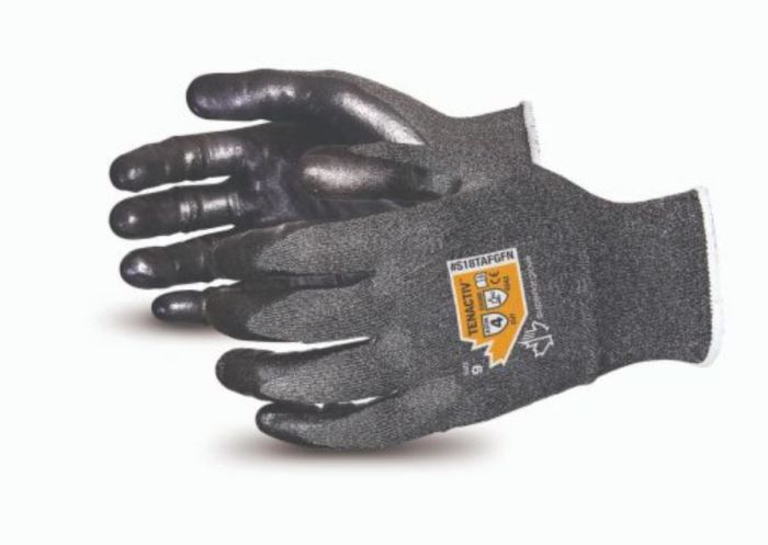 Superior Glove TenActiv™ Composite Filament Fiber Cut-Resistant Knit Gloves With Foam Nitrile Palms