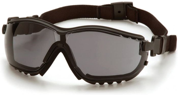 Pyramex V2G® Safety Glasses, Anti-Fog Lens