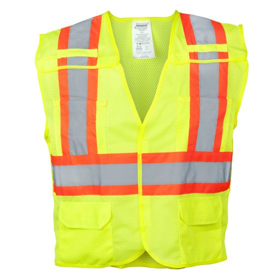 Ironwear®  Class 2 Breakaway Safety Vest, Lime