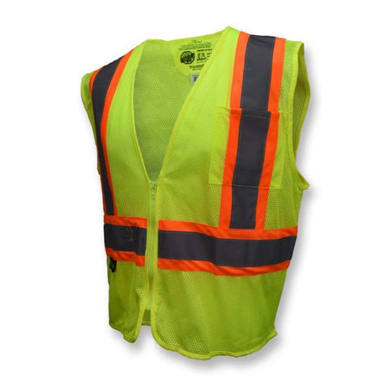 Radians SV225 Economy Class 2 Hi-Viz Safety Vest, Green