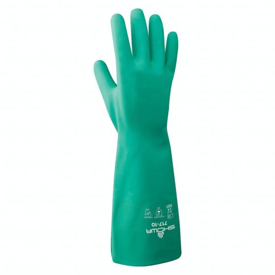 SHOWA Chemical-Resistant Nitrile Gloves