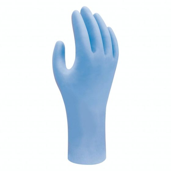 SHOWA Nitrile Disposable Gloves, XL