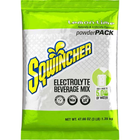 Sqwincher® Powderpack™, 47.66 oz., Lemon-Lime