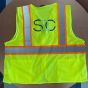 ERB Class 2 Mesh Zipper Safety Vest with Customized Logo for SAC