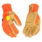 Kinco Hi-Viz Lined Gloves, Orange