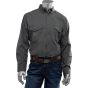 PIP® AR/FR Dual Certified Ripstop Gray Long Sleeve Workshirt