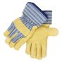 Black Stallion Pigskin Work Gloves, Large